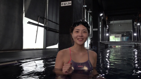 ▲프리다이빙 이보미 달인(사진제공=SBS)