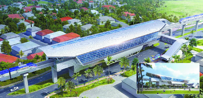 ▲현대건설, 파나마 메트로 사업 조감도. (자료제공=현대건설)