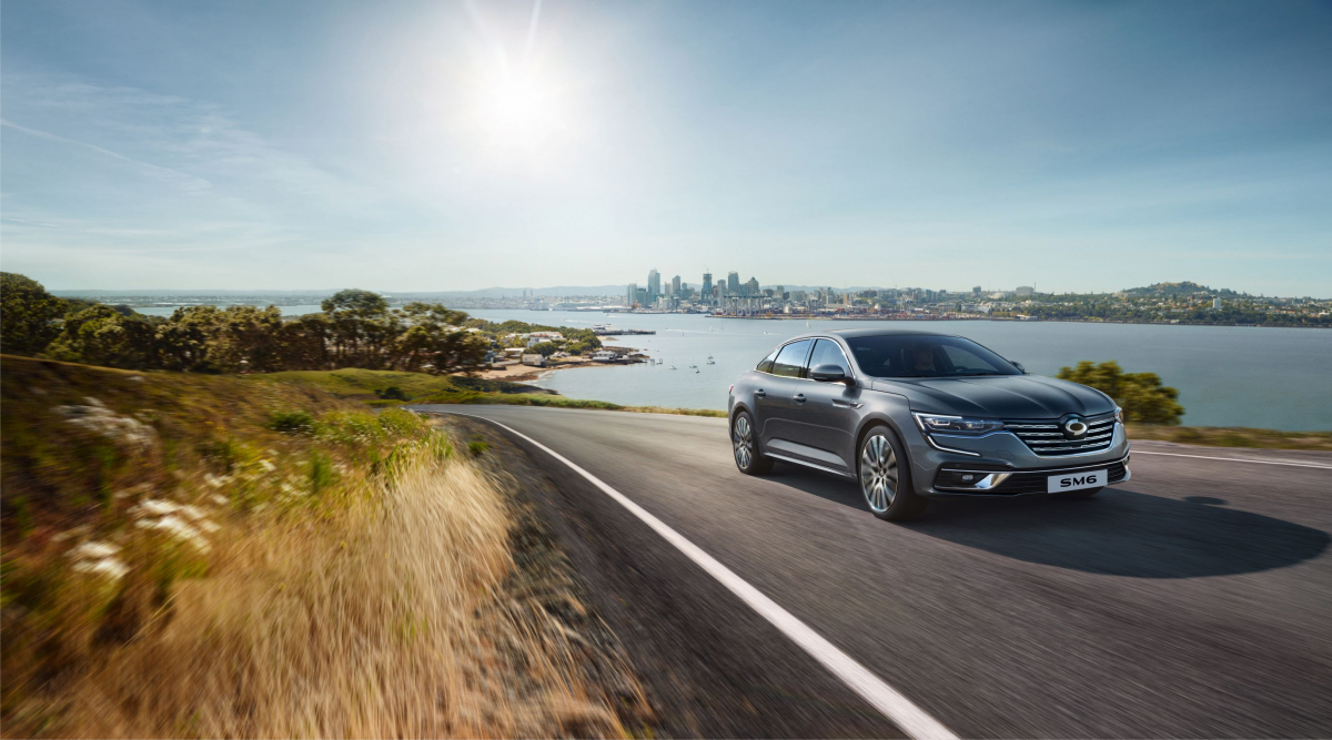 ▲르노 'SM6' 외관. (사진제공=르노코리아자동차)