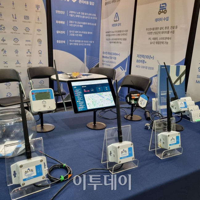 ▲IoT 무선 센서 업체 ‘모넷코리아’ 제품 '모닛(Monnit)'  (박민웅 기자 pmw7001@)