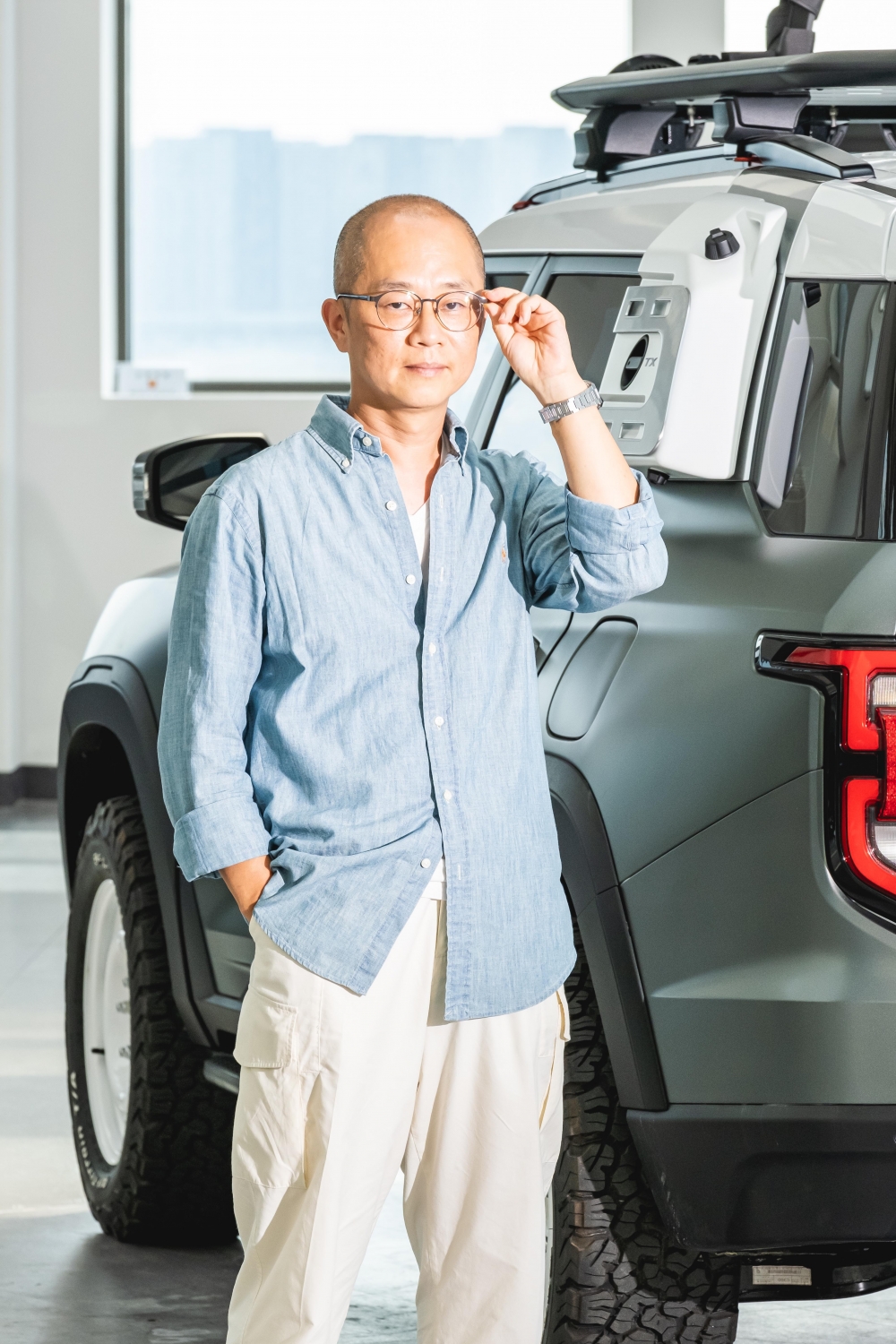 ▲문일환 쌍용자동차 익스테리어 디자인팀장. 그 스스로가 "쌍용차를 디자인하기 위해 입사했다"고 말할 만큼 브랜드에 대한 자부심이 뚜렷하다.  (조현호 기자 hyunho@)