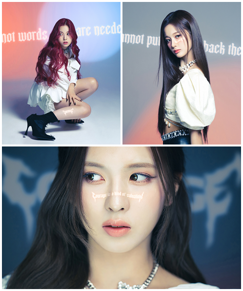 ▲엔믹스 설윤ㆍ배이ㆍ규진(사진제공=JYP엔터테인먼트)