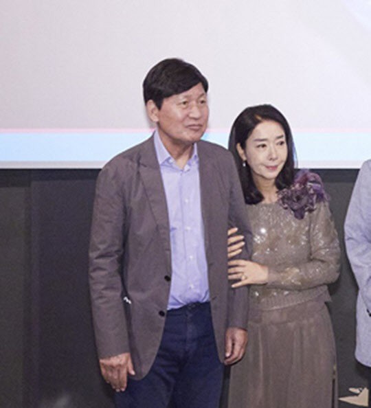 ▲안성기(왼쪽)과 김보연. (출처=스튜디오보난자)