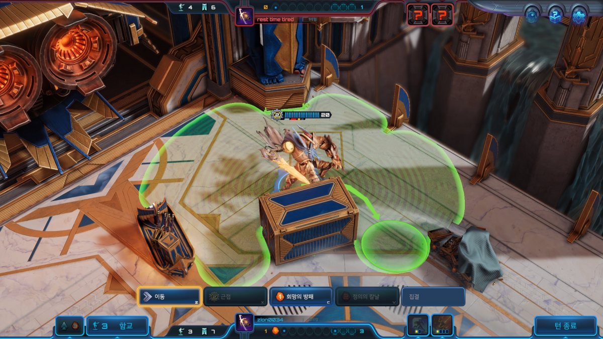 ▲문브레이커는 기본적으로 보드·SRPG의 문법을 충실히 따르고 있다. (사진출처=문브레이커 화면 캡쳐)