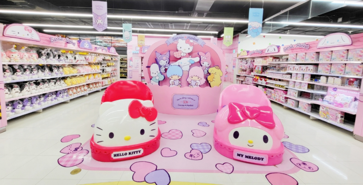 ▲산리오마켓. (롯데마트)