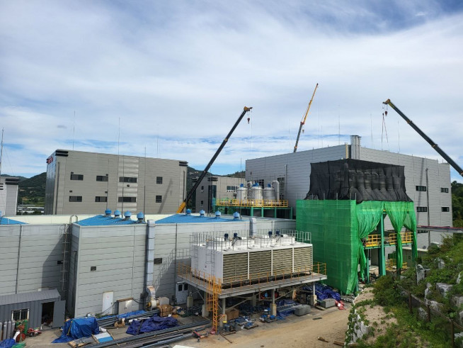 ▲리튬플러스 수산화리튬 생산 공장 (자료 = 리튬플러스)