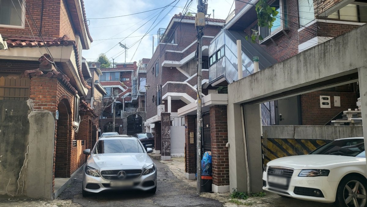 ▲서울 용산구 한남2구역 전경. (이동욱 기자 toto@)