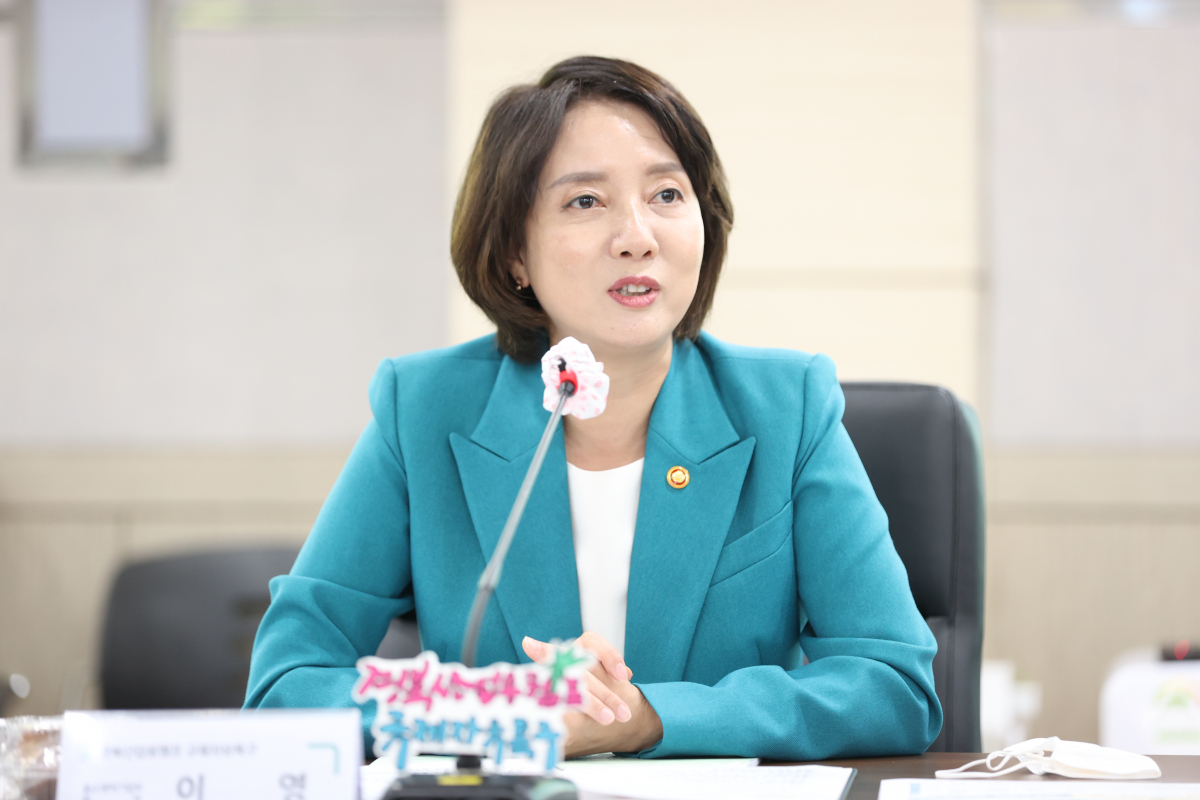 ▲이영 중소벤처기업부 장관. (사진제공=중소벤처기업부)