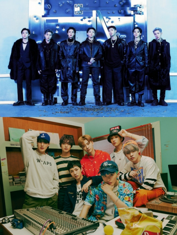 ▲방탄소년단‧NCT 드림(사진 = 빅히트 뮤직, SM엔터테인먼트 제공)
