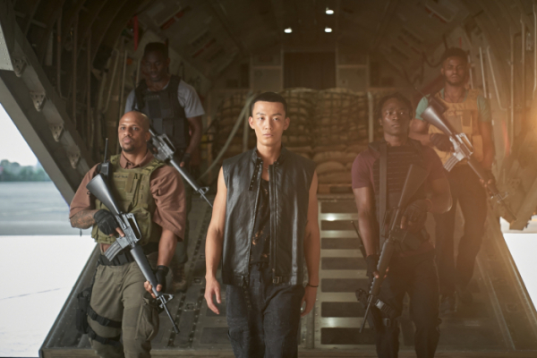 ▲'수리남' 상준 역을 맡은 배우 김민귀(사진제공=넷플릭스)