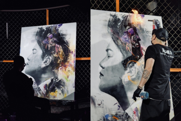 ▲김호중 사진전(사진제공=생각엔터테인먼트)