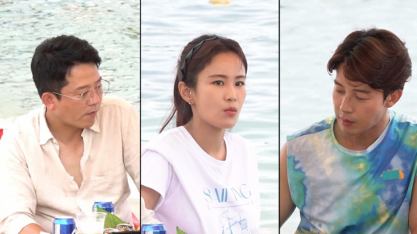 ▲김준호(왼쪽부터), 김지민, 허경환(사진제공=SBS)