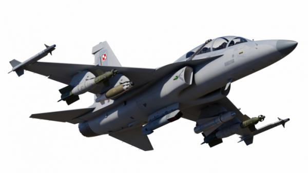 ▲폴란드 공군 요구도를 적용한 FA-50PL 그래픽형상 (사진제공=한국항공우주산업)