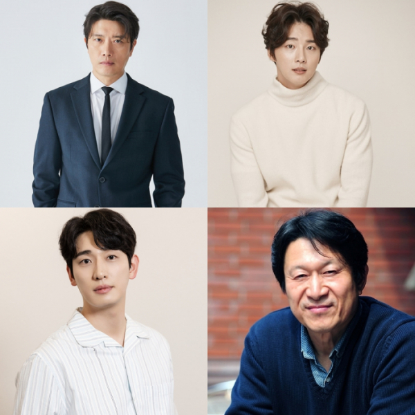 ▲박희순, 윤시윤, 김응수, 윤박(사진제공=각 소속사)