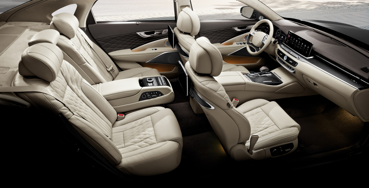 ▲‘The 2023 K9’ 내장 (사진제공=기아)