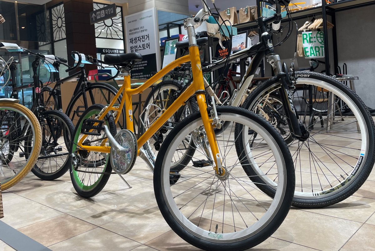 ▲재생자전거 (사진제공=서울시)