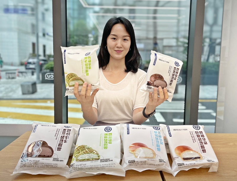 ▲연세크림빵시리즈. (사진제공=CU)