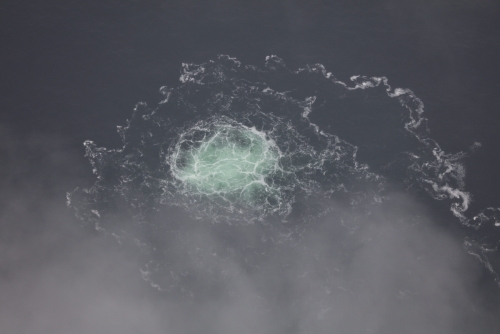 ▲발트해를 지나는 노르트스트림2에서 가스가 누출됐다. 보른홀름섬/AP연합뉴스

