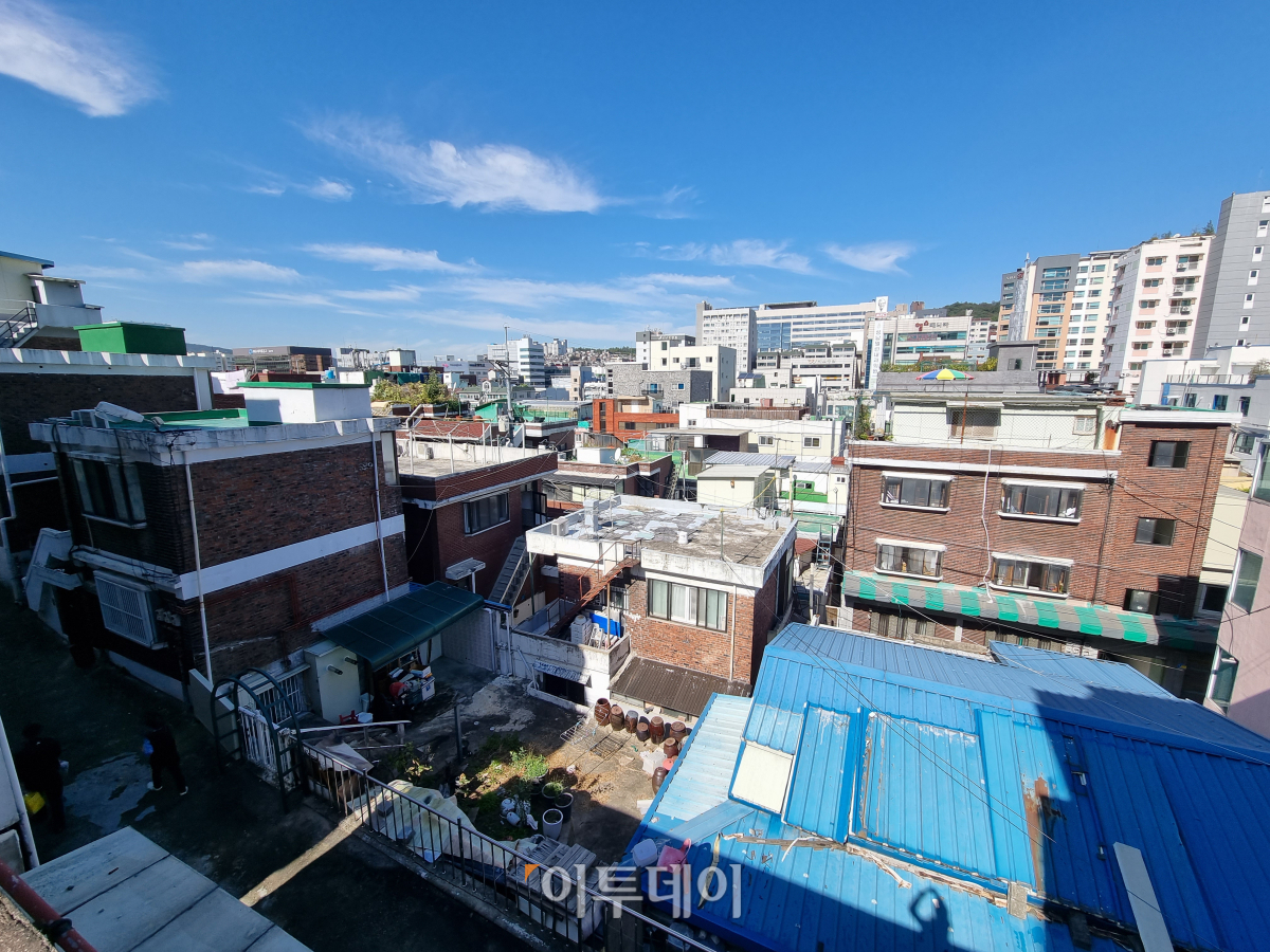 ▲한 재개발 지역 전경 (이투데이DB)