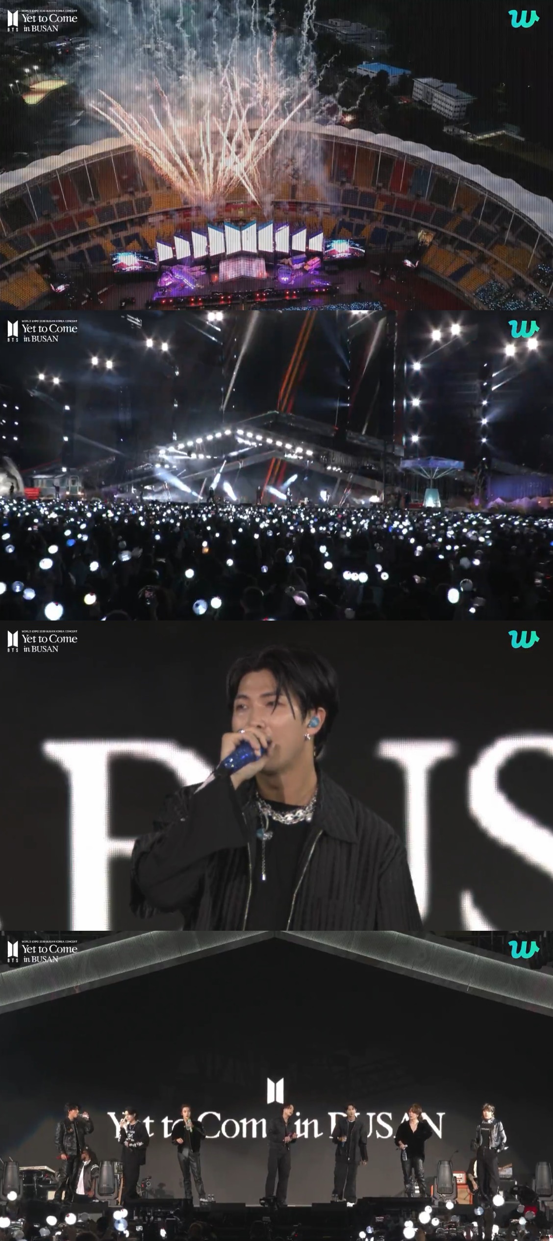 ▲방탄소년단의 ‘Yet to Come in BUSAN’ (출처=네이버 나우)