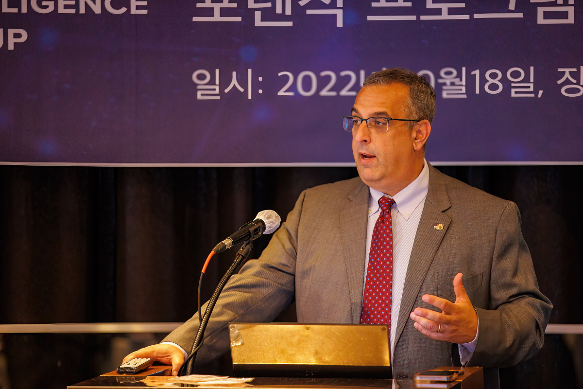 ▲윌리엄 칼라한 BIG 전략담당 디렉터. (사진제공=블록체인인텔리전스 그룹)