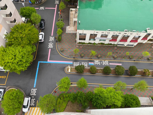 ▲아파트 내 인포라인 설치 예시 (사진제공=LH)