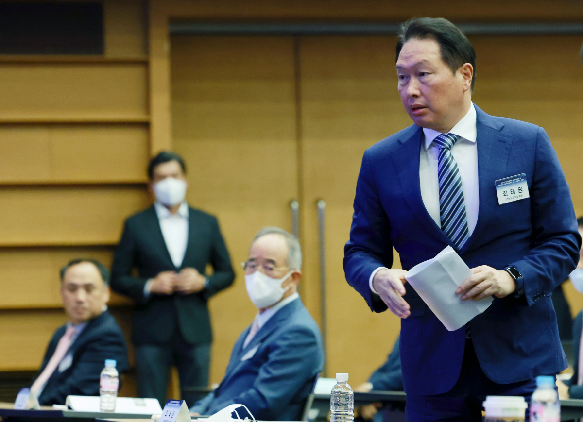 ▲최태원 SK그룹 회장. (연합뉴스)