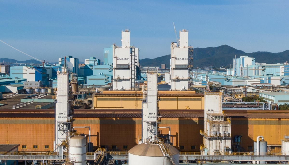 ▲포스코 광양제철소 전경. (사진제공=포스코)