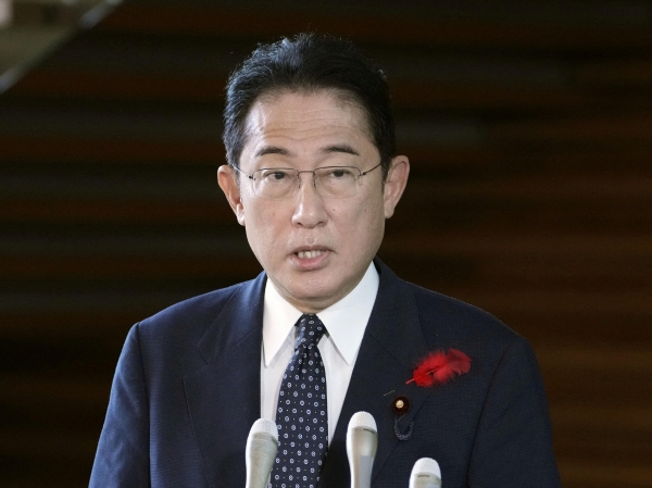 ▲기시다 후미오 일본 총리가 정치자금 문제로 논란이 된 총무상을 전격 경질했다.  (로이터/연합)