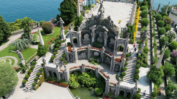 ▲'걸어서 세계속으로' 이탈리아 정원(사진제공=KBS 1TV)