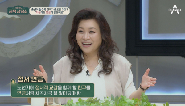 ▲'오은영의금쪽상담소' 김병옥(사진제공=채널A)