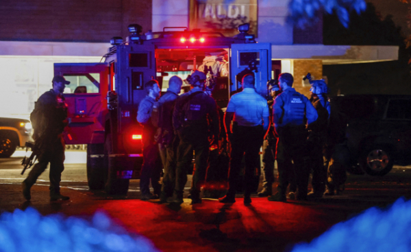 ▲13일(현지시간) 미국 노스캐롤라이나의 주도 롤리에서 총기 난사 사건으로 경찰관 1명을 포함해 5명이 숨졌다. ( AP연합뉴스)