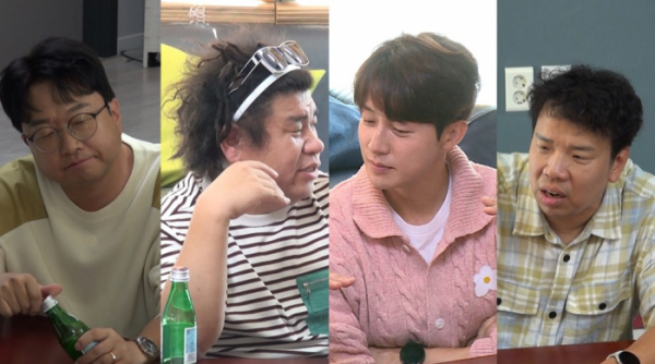 ▲박휘순, 오정태, 허경환, 오지헌(사진제공=SBS)