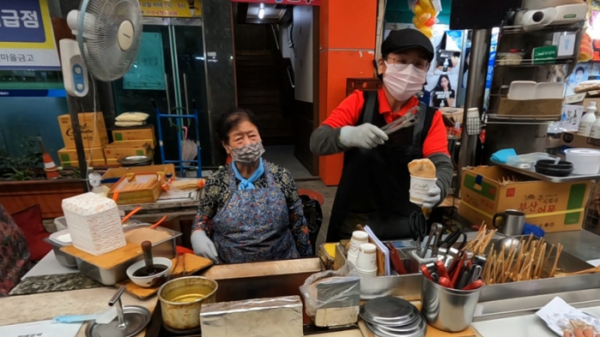 ▲포항 호떡 달인(사진제공=SBS)