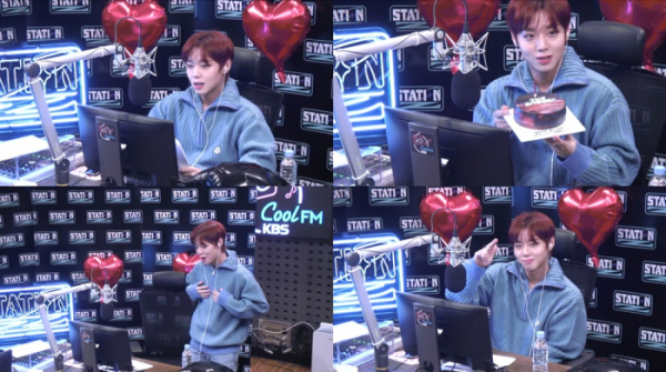 ▲박지훈(사진 = KBS coolFM '스테이션 제트' 보이는 라디오 캡처)