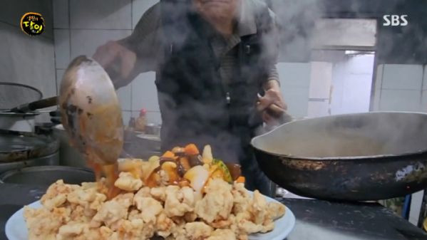 ▲'생활의달인' 탕수육 달인(사진=SBS 방송화면 캡처)
