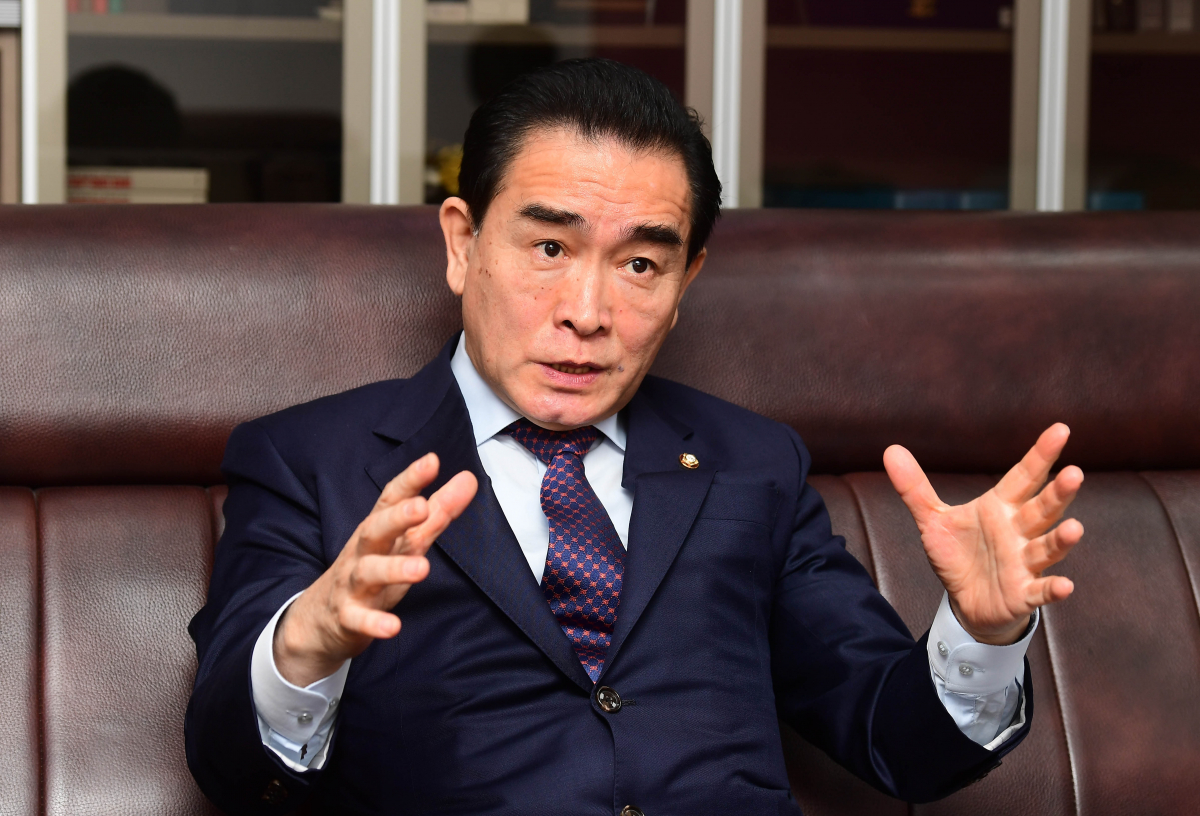 ▲태영호 국민의힘 의원. 고이란 기자 photoeran@ (이투데이DB)