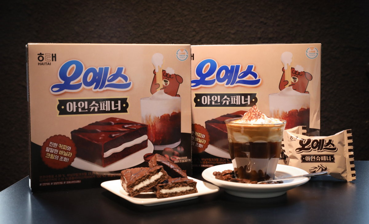 ▲오예스 아인슈페너. (사진제공=해태제과)