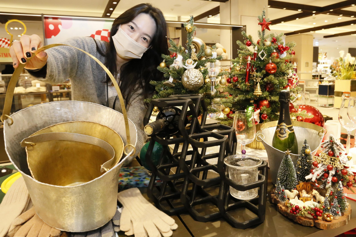 ▲크리스마스 기프트 팝업. (사진제공=갤러리아)