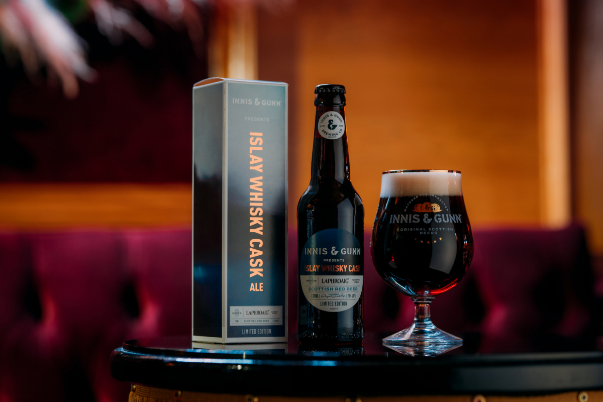 ▲ ‘이니스앤건(INNIS&GUNN)’ 크래프트 맥주. (사진제공=롯데쇼핑)