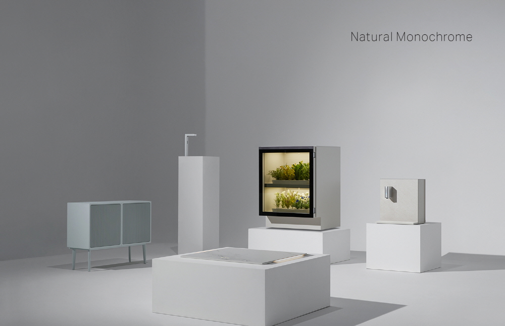 ▲2022 굿 디자인 어워드’에서 특허청장상을 수상한 SK매직의 디자인 아이덴티티 '내추럴 모노크롬'.
(사진제공=SK매직 )