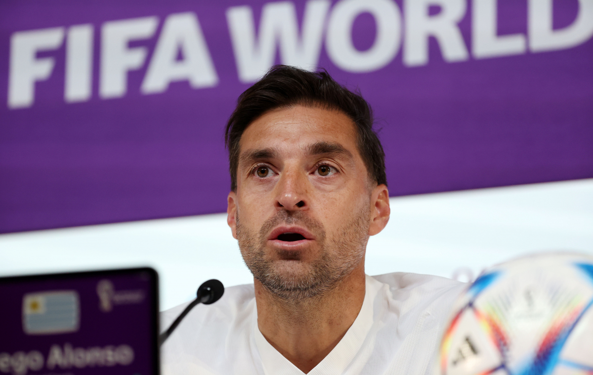 ▲우루과이 축구대표팀 디에고 알론소 감독. (뉴시스)