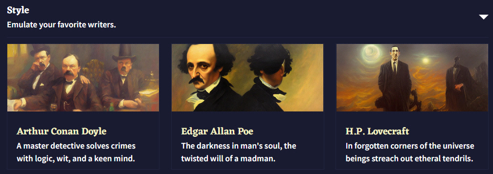 ▲인공지능(AI)으로 그린 그림들. 출처 노벨AI 홈페이지.