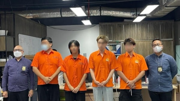 ▲인도네시아에서 이민법 위반 등의 혐의로 체포된 한국인. (연합뉴스)