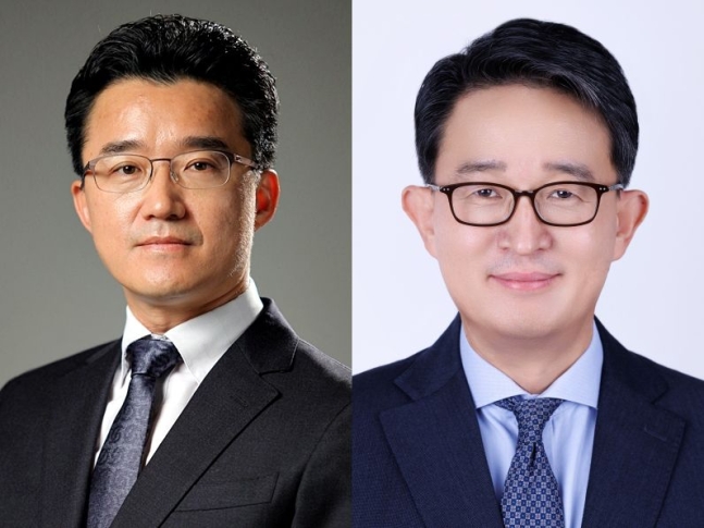 ▲(왼쪽부터) 이태형 GS 신임 부사장과 김창수 GS칼텍스 신임 부사장. (사진제공=GS)