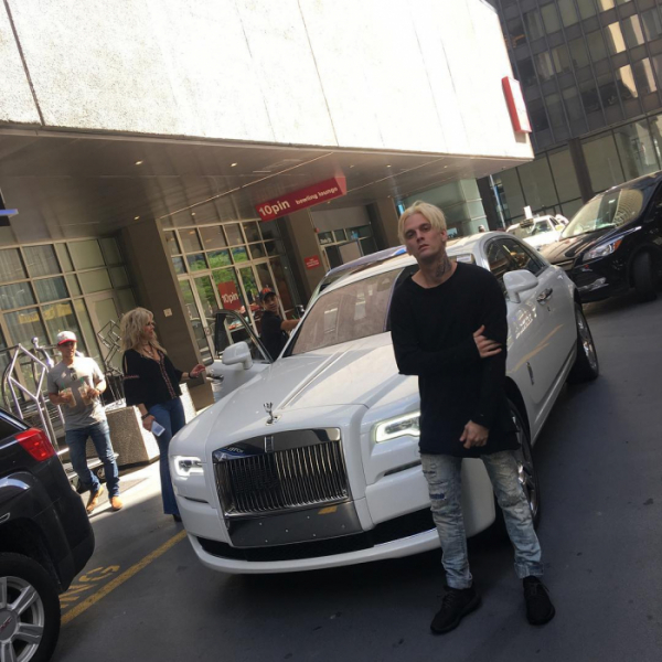 ▲아론 카터(사진=아론 카터 인스타그램)