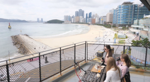 ▲'어서와 한국은 처음이지' 부산 해운대(사진제공=MBC에브리원)