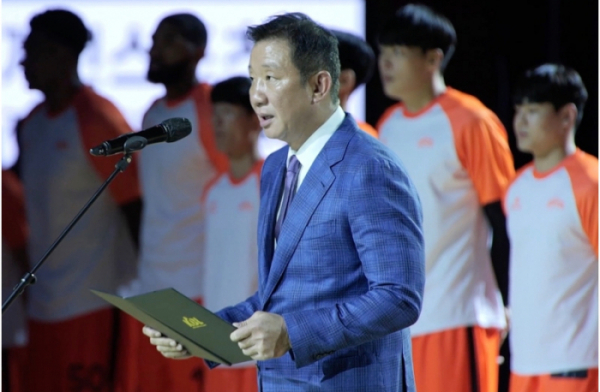 ▲고양 캐롯 점퍼스 구단 이끄는 허재(사진제공=KBS)