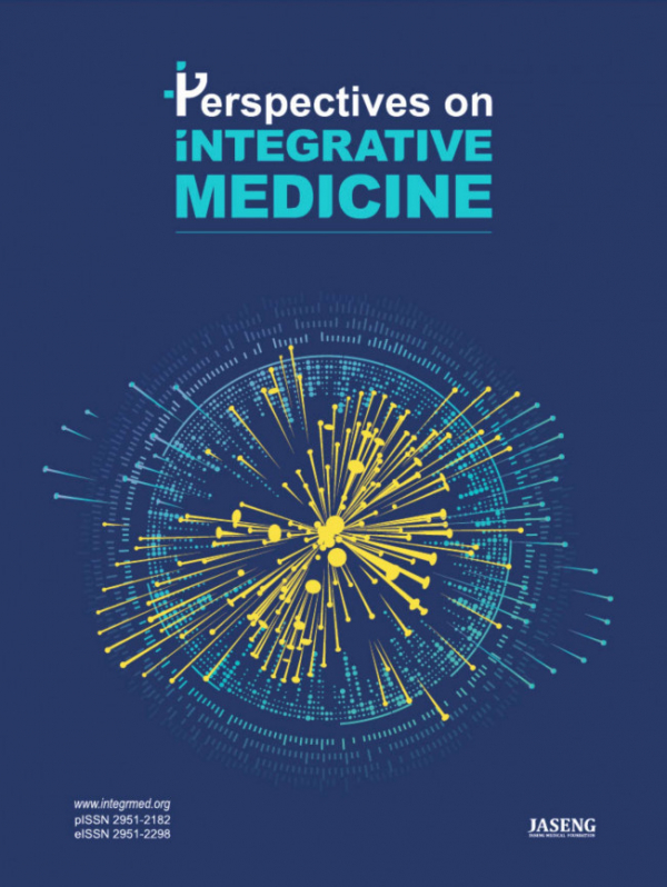 ▲‘통합의학에 대한 관점(Perspectives on Integrative Medicine, PIM)’ 창간호 표지. (사진제공=자생한방병원)