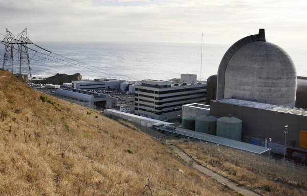 ▲미국 캘리포니아주 아빌라 비치에 디아블로캐년 원자력 발전소가 보인다. 아빌라 비치(미국)/AP뉴시스
